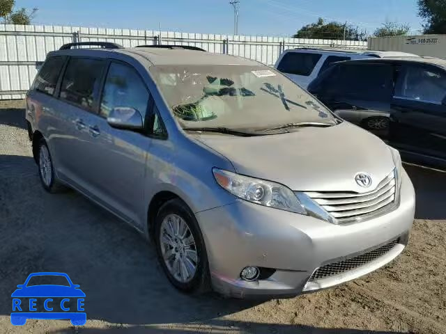 2014 TOYOTA SIENNA XLE 5TDYK3DC7ES517366 image 0