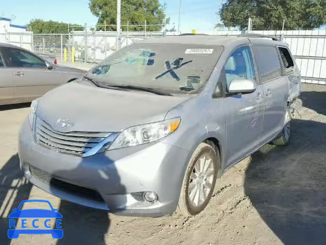 2014 TOYOTA SIENNA XLE 5TDYK3DC7ES517366 image 1