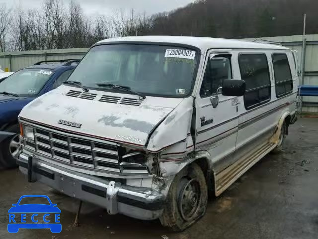 1992 DODGE RAM VAN B2 2B6HB21Y4NK145825 image 1