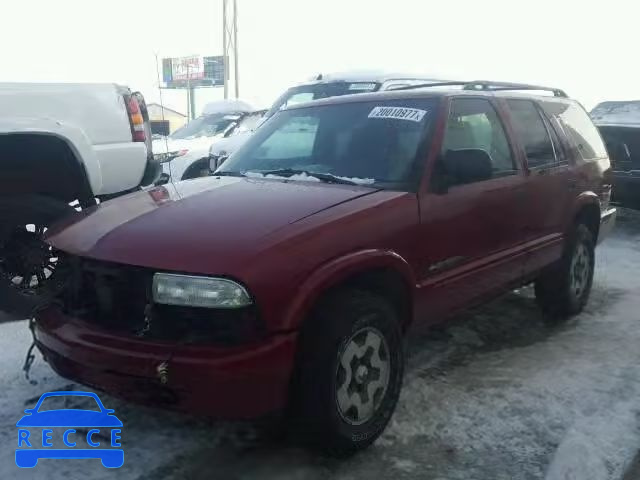 2003 CHEVROLET BLAZER 1GNDT13X63K128704 image 1