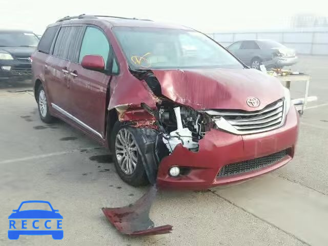 2012 TOYOTA SIENNA XLE 5TDYK3DC9CS226168 зображення 0