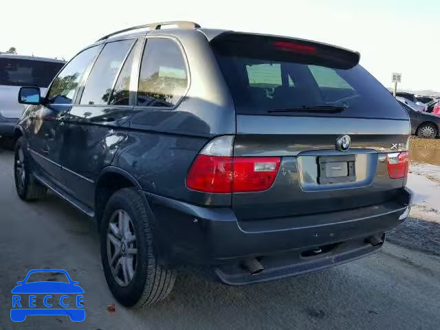 2006 BMW X5 3.0I 5UXFA13576LY39752 зображення 2