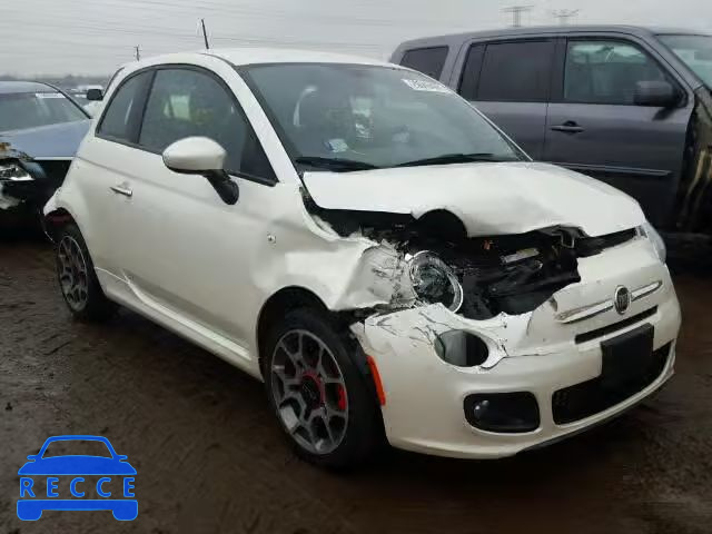 2012 FIAT 500 SPORT 3C3CFFBR2CT116774 зображення 0