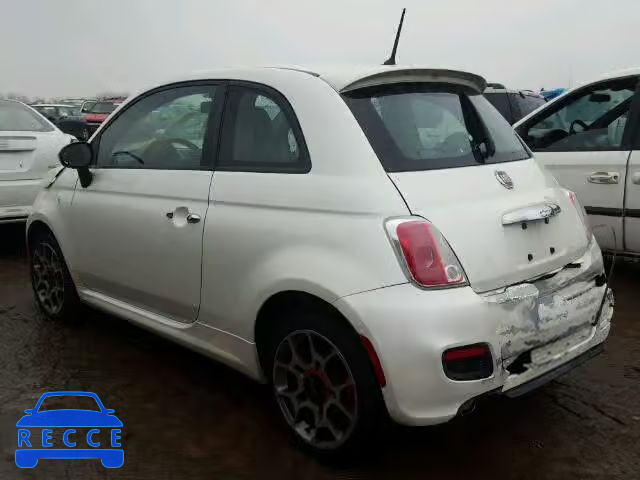 2012 FIAT 500 SPORT 3C3CFFBR2CT116774 зображення 2