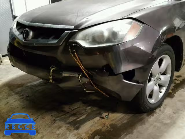 2009 ACURA RDX 5J8TB18299A005628 зображення 8