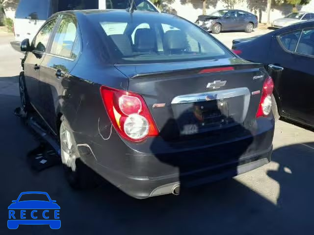 2014 CHEVROLET SONIC RS 1G1JG5SB9E4205482 image 2