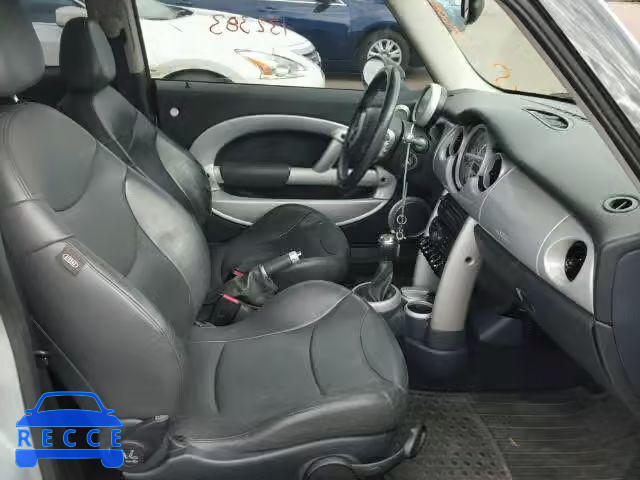 2004 MINI COOPER S WMWRE33494TD77262 image 4