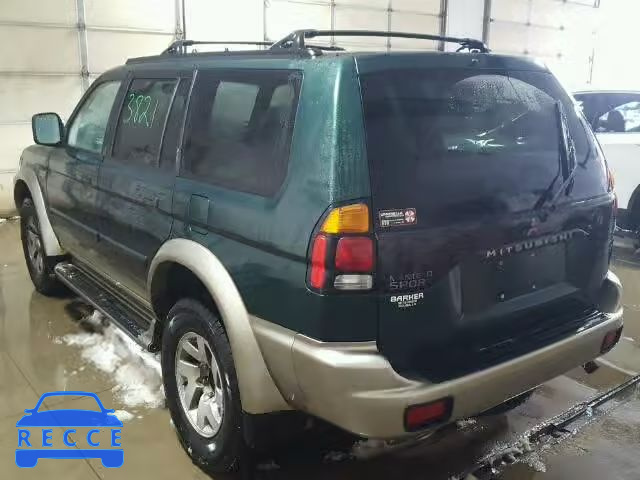 2000 MITSUBISHI MONTERO SP JA4LS31H2YP033821 image 2
