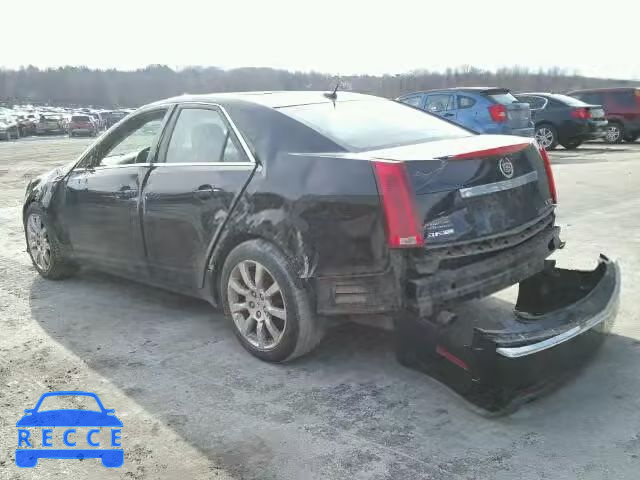 2008 CADILLAC CTS HIGH F 1G6DT57V780168885 image 2
