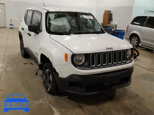 2016 JEEP RENEGADE S ZACCJBAW5GPC67745 image 0