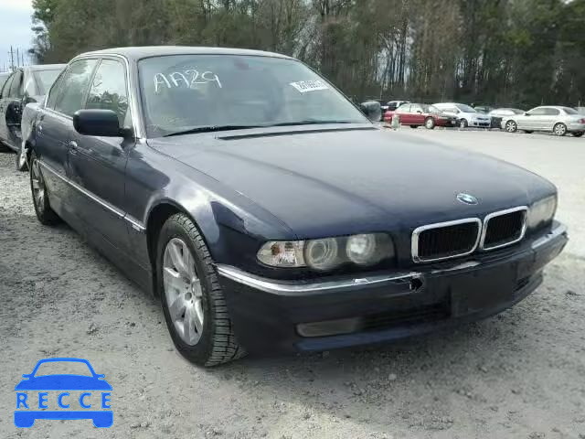 2001 BMW 740IL WBAGH83441DP20199 Bild 0