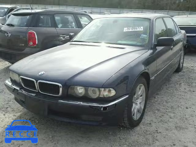 2001 BMW 740IL WBAGH83441DP20199 image 1