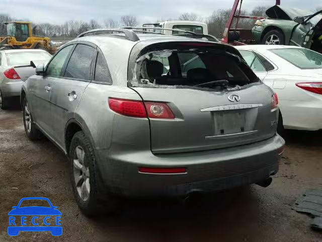 2004 INFINITI FX35 JNRAS08W14X212071 зображення 2