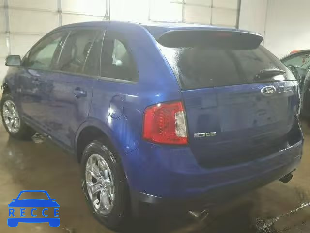 2013 FORD EDGE SEL 2FMDK3JC7DBB59099 image 2