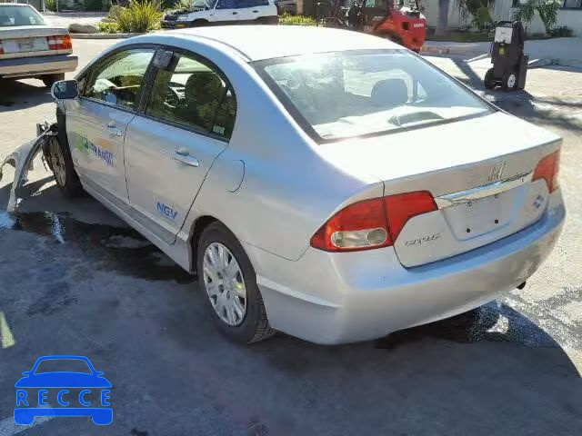 2009 HONDA CIVIC GX 1HGFA46539L000024 image 2