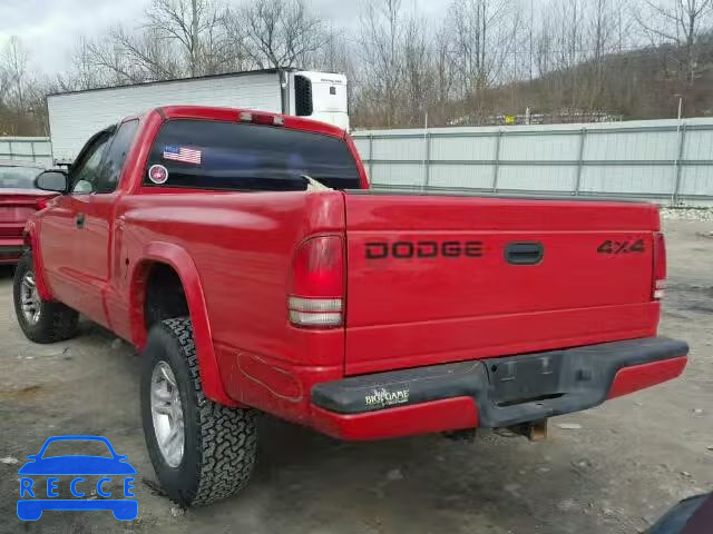 2002 DODGE DAKOTA SPO 1B7GG32X22S671473 image 2