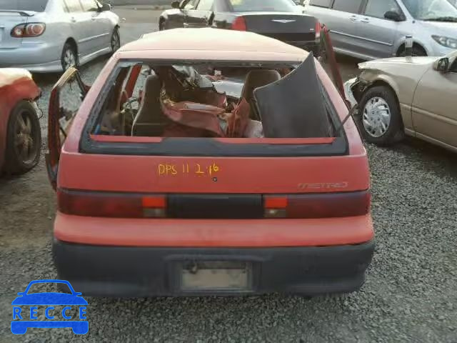 1994 GEO METRO 2C1MR2463R6779641 зображення 9