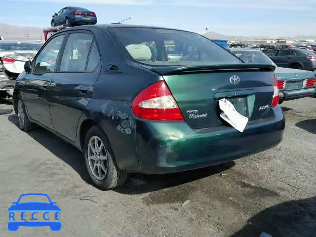 2001 TOYOTA PRIUS JT2BK12U910029175 зображення 2