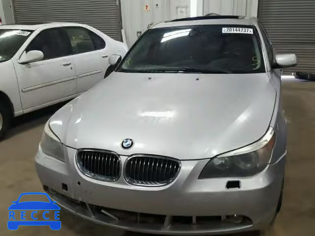 2005 BMW 545I WBANB33535CN67153 зображення 8