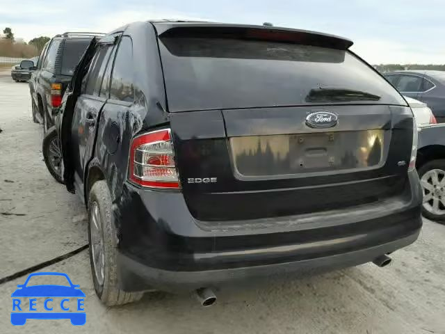 2007 FORD EDGE SEL 2FMDK38C77BA64357 зображення 2