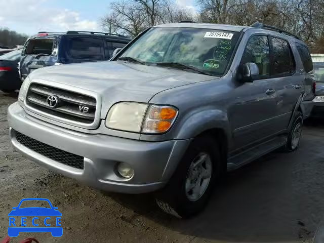 2001 TOYOTA SEQUOIA SR 5TDBT44AX1S046606 image 1