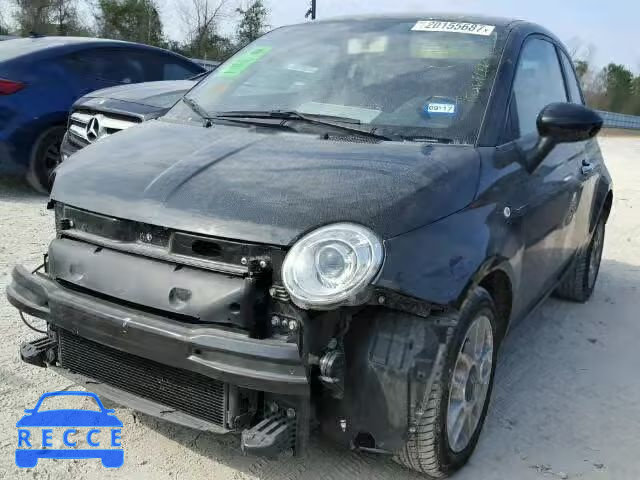 2012 FIAT 500 POP 3C3CFFAR8CT370197 image 1