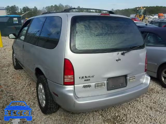 1997 NISSAN QUEST XE/G 4N2DN1113VD848189 image 2