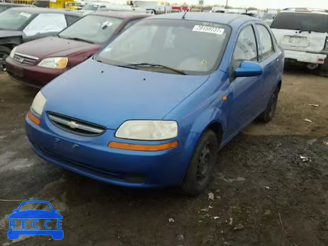 2004 CHEVROLET AVEO KL1TD526X4B143121 зображення 1