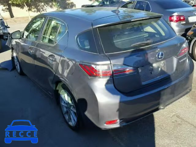 2012 LEXUS CT200H JTHKD5BH7C2057445 image 2