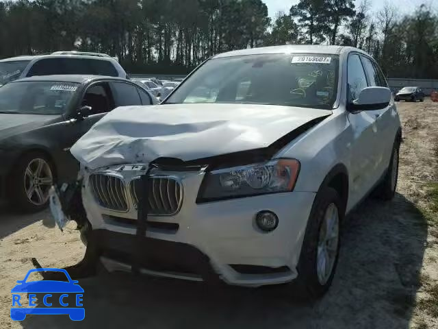 2014 BMW X3 XDRIVE2 5UXWX9C56E0D36035 image 1