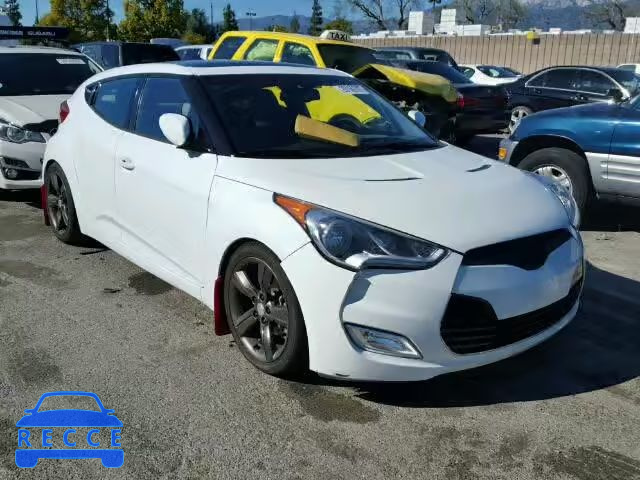 2014 HYUNDAI VELOSTER KMHTC6AD7EU195597 image 0