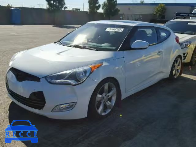 2014 HYUNDAI VELOSTER KMHTC6AD7EU195597 image 1