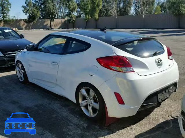 2014 HYUNDAI VELOSTER KMHTC6AD7EU195597 image 2