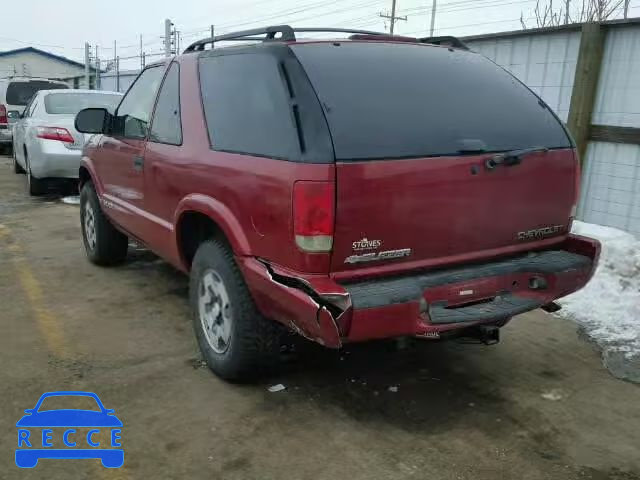 2003 CHEVROLET BLAZER 1GNCT18X63K187353 image 2