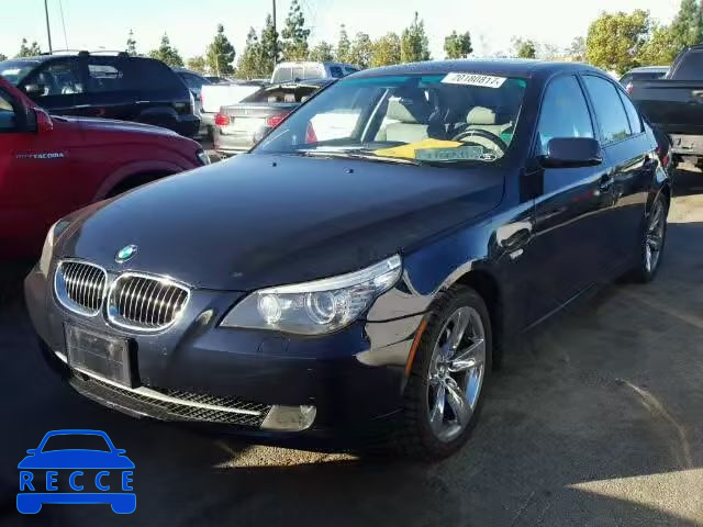 2008 BMW 528I WBANU53518CT10647 image 1