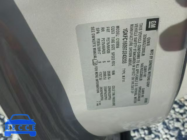 2007 GMC YUKON XL C 1GKFC16097J243233 Bild 9