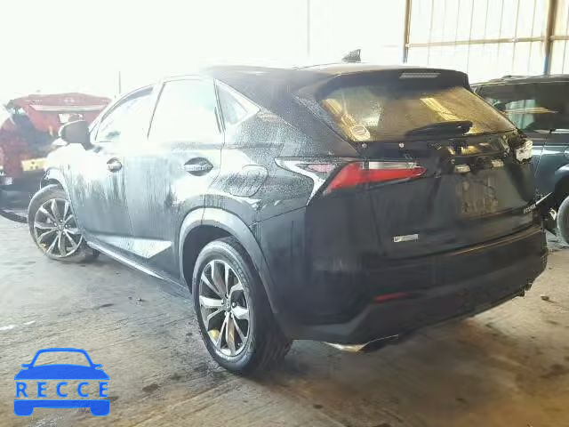 2015 LEXUS NX 200T JTJBARBZ7F2019614 image 2