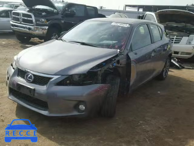 2012 LEXUS CT200H JTHKD5BH1C2085032 image 1