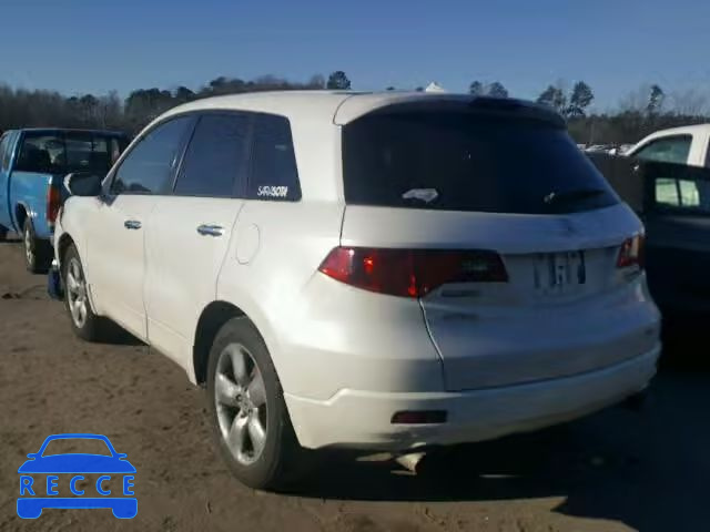 2007 ACURA RDX TECHNO 5J8TB18587A014263 image 2