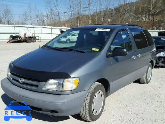 2000 TOYOTA SIENNA CE 4T3ZF19C3YU184074 image 1