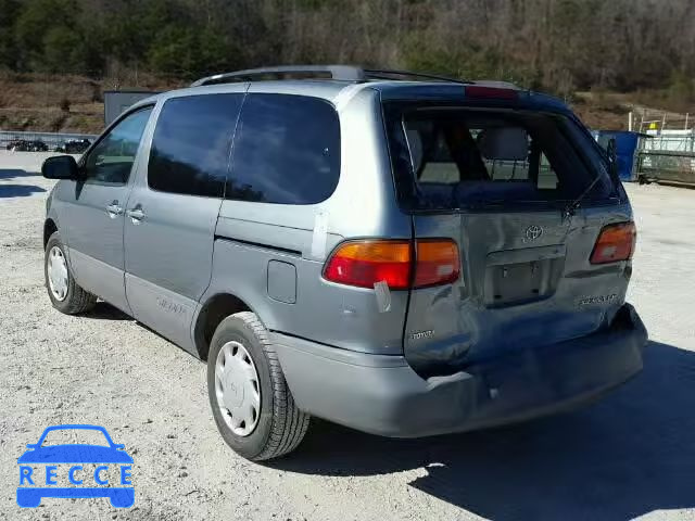 2000 TOYOTA SIENNA CE 4T3ZF19C3YU184074 image 2