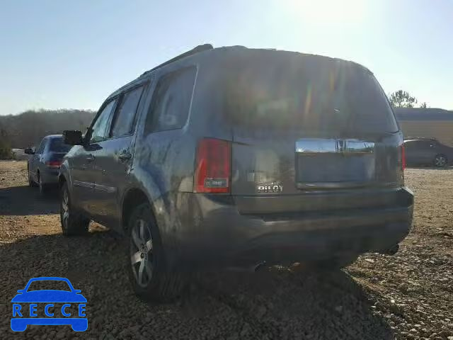 2013 HONDA PILOT TOUR 5FNYF3H95DB028230 image 2