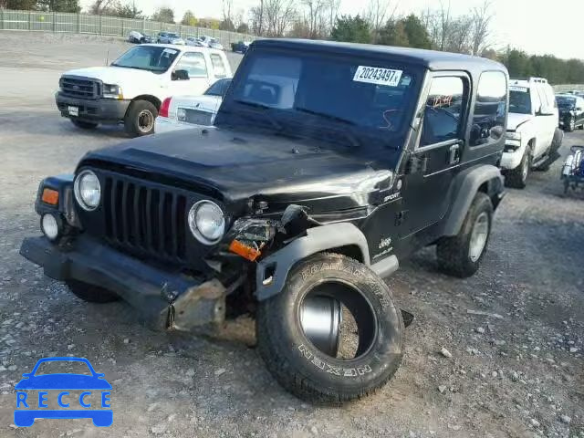 2004 JEEP WRANGLER S 1J4FA49S94P722805 image 1