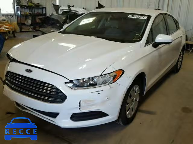 2014 FORD FUSION S 1FA6P0G77E5351352 зображення 1