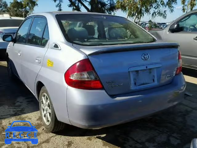 2002 TOYOTA PRIUS JT2BK18U420056907 image 2