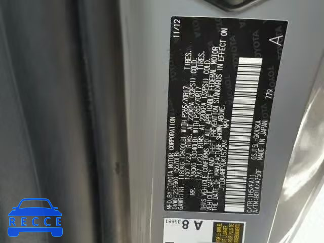 2013 TOYOTA FJ CRUISER JTEBU4BF9DK157294 image 9