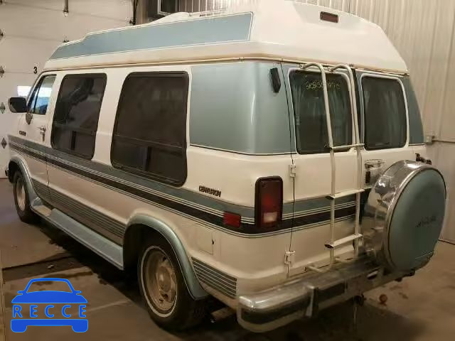 1991 DODGE RAM VAN B2 2B6HB21Y3MK449839 image 2