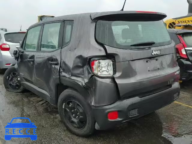 2016 JEEP RENEGADE S ZACCJAAW2GPC55157 image 2