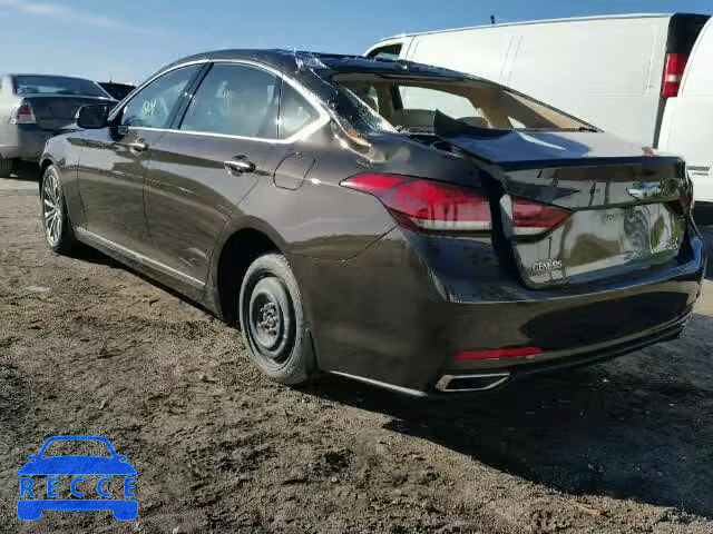 2015 HYUNDAI GENESIS KMHGN4JE7FU080315 image 2