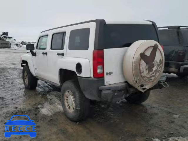 2007 HUMMER H3 SUV 5GTDN13E178222289 image 2